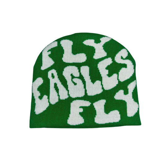 Fly eagles fly Philadelphia Beanie, Front